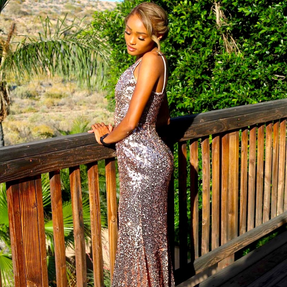 Rose Gold Dress